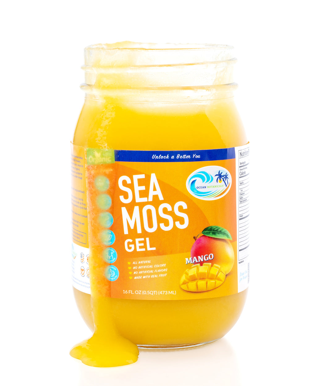 Sea Moss Gel (Mango/Pineapple)