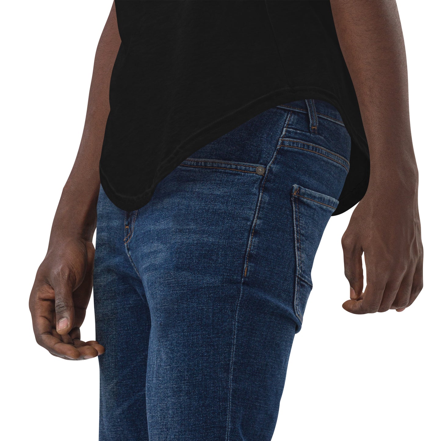 Unlock a better you "Men's Curved Hem T-Shirt" - Ocean Botanicals