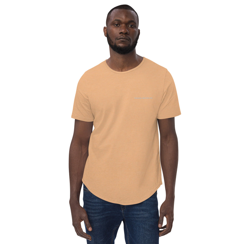 Men's Curved Hem T-Shirt - Unlock a Better You